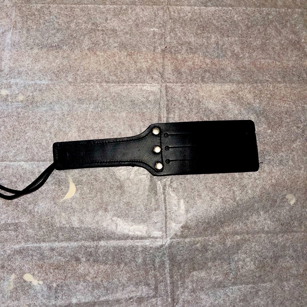 Black Mini Furry Paddle